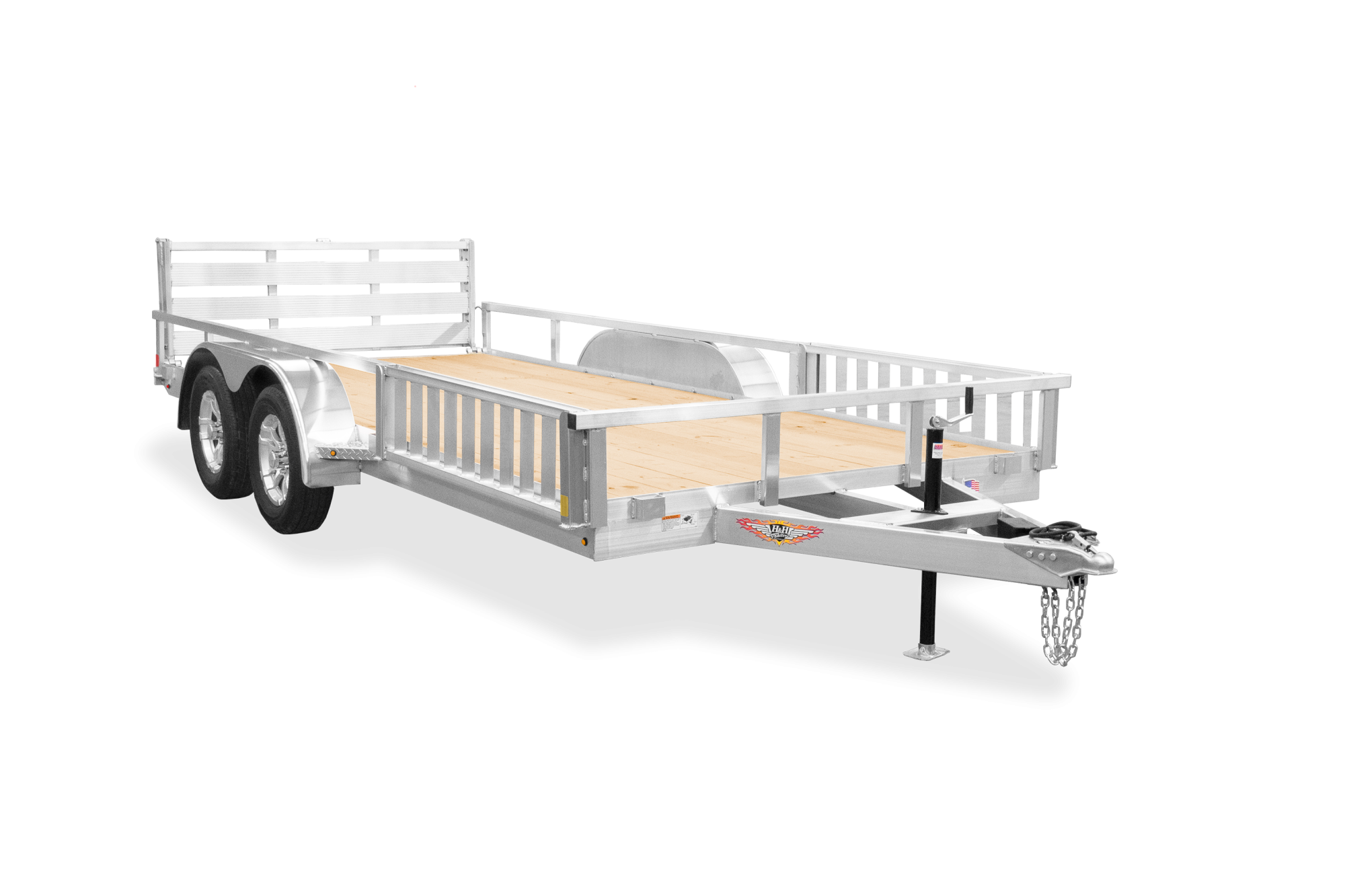 HH Trailer | Products | Trailers | Featured Image | HH_AluminumATVUtility_FrontClosed2