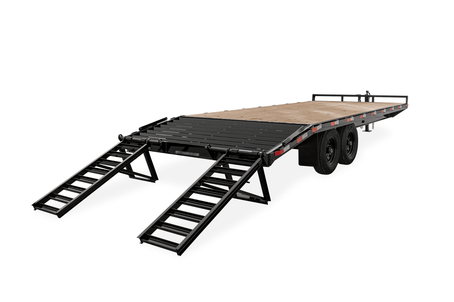 HH Trailer | Products | Trailers | Featured Image | HH_StandardDutyDeckover_BeavertailRear