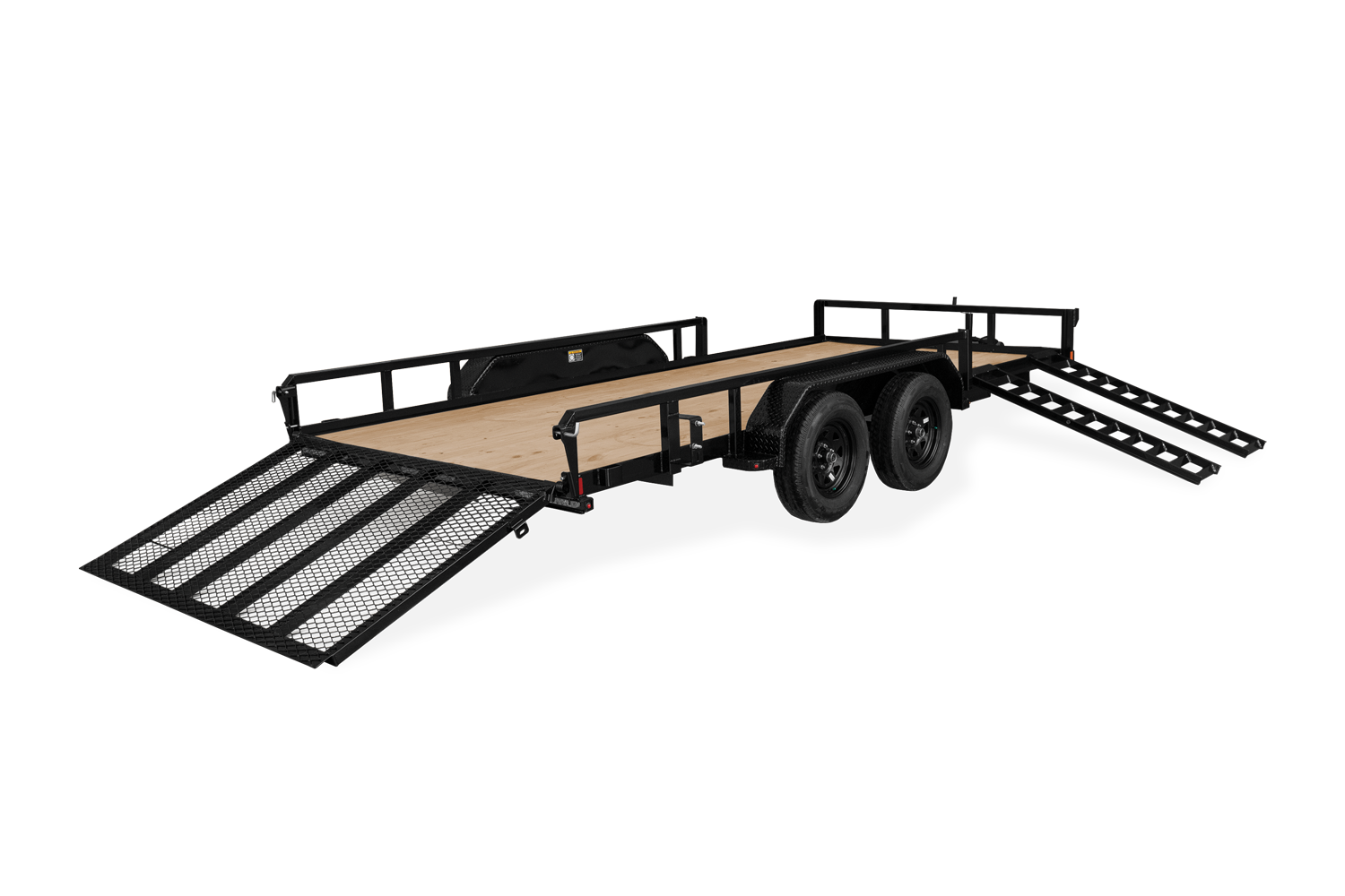 HH Trailer | Products | Trailers | Featured Image | HH_SteelATVUtility_RearOpen