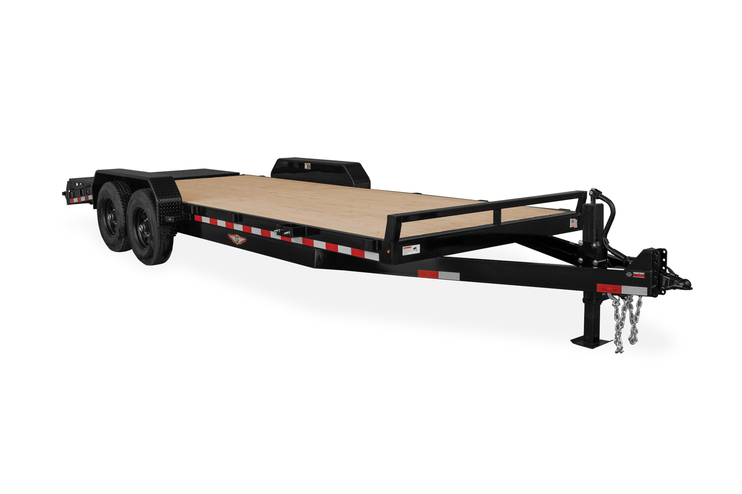 HH Trailer | Products | Trailers | Featured Image | HH_SuperDutyIndustrialFlatbed_Front